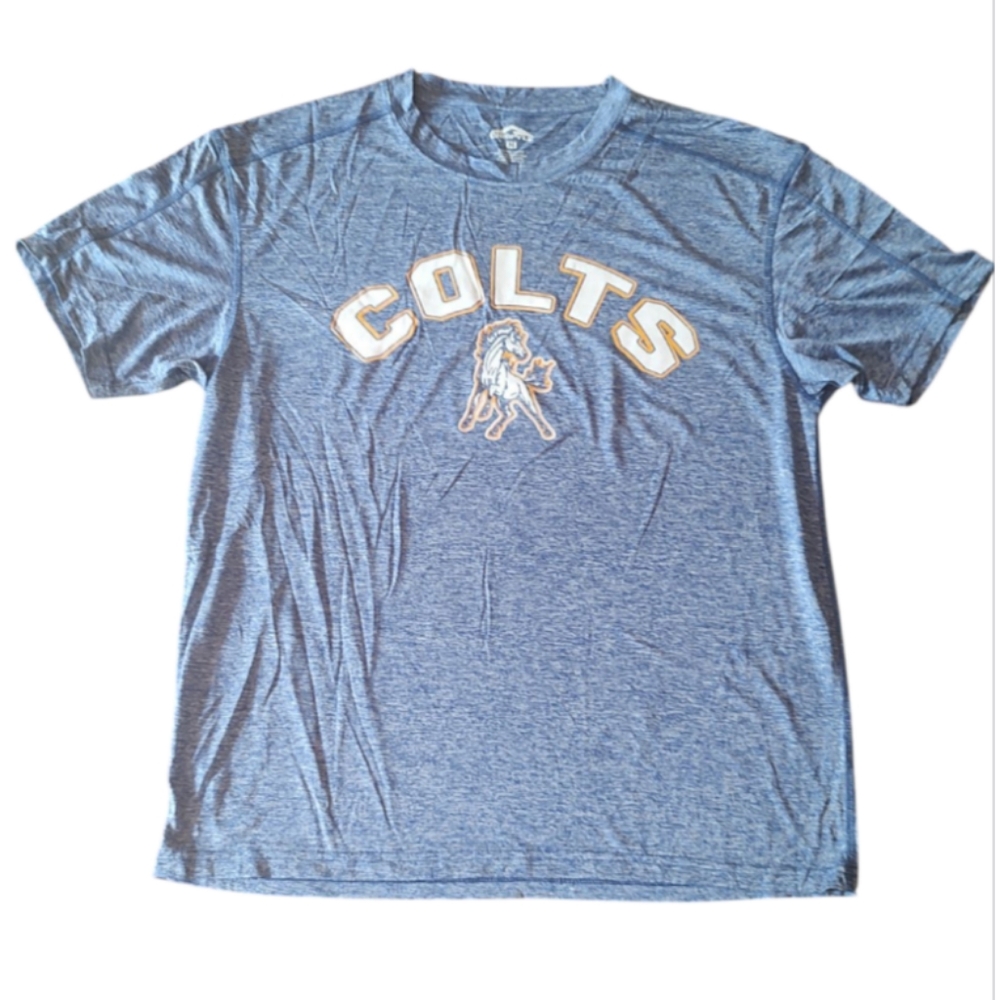 OHIOPYLE Colts Marian Catholic High School Unisex T-shirt Size Medium Blue NWT